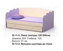 Кровать Si-11-5 (за комплект) Silvia BRIZ